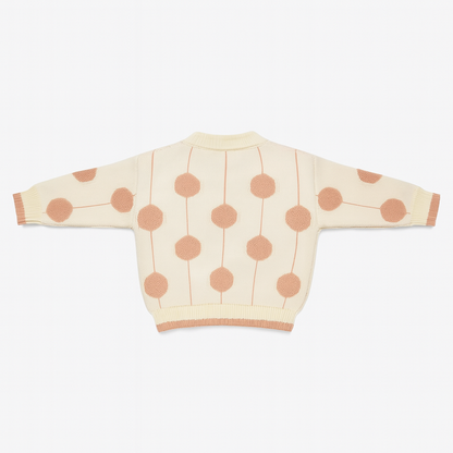 Knitted Baby Sweater - Bunny Pop