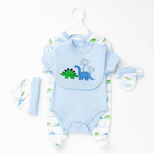 5 pcs Baby Clothing Set - Little Dino