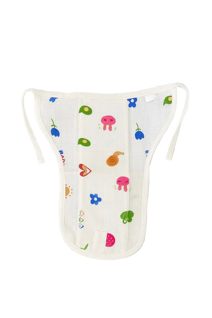Muslin Nappy - Colourful Flower