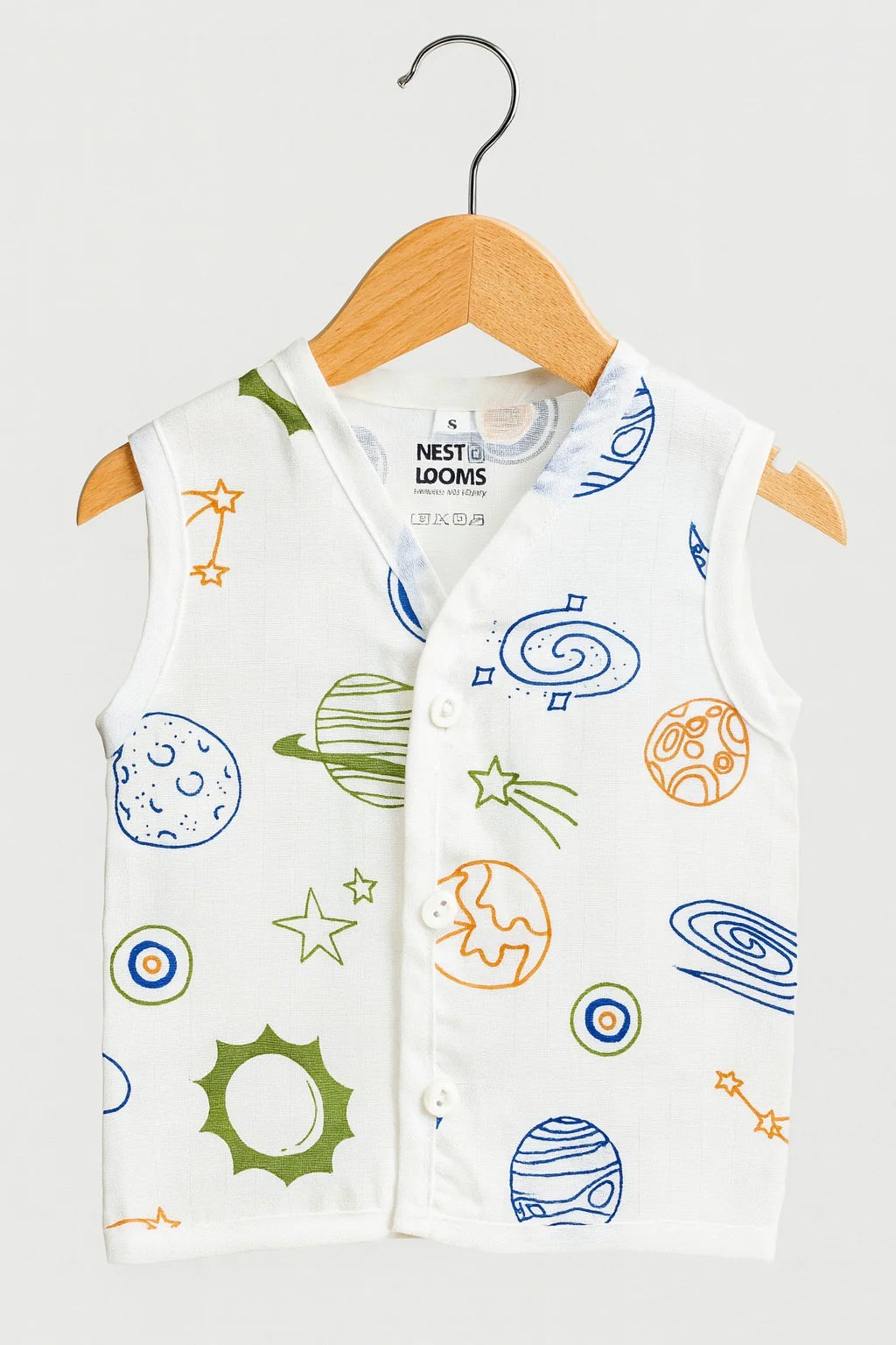 Sleeveless Jhabla - Pack of 3