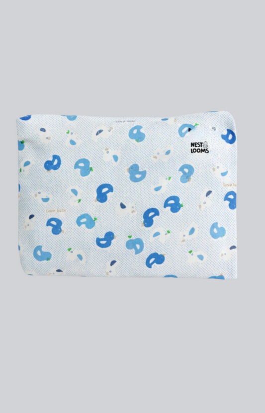Mustard Seed Rai Pillow - Blue Duck Dreams