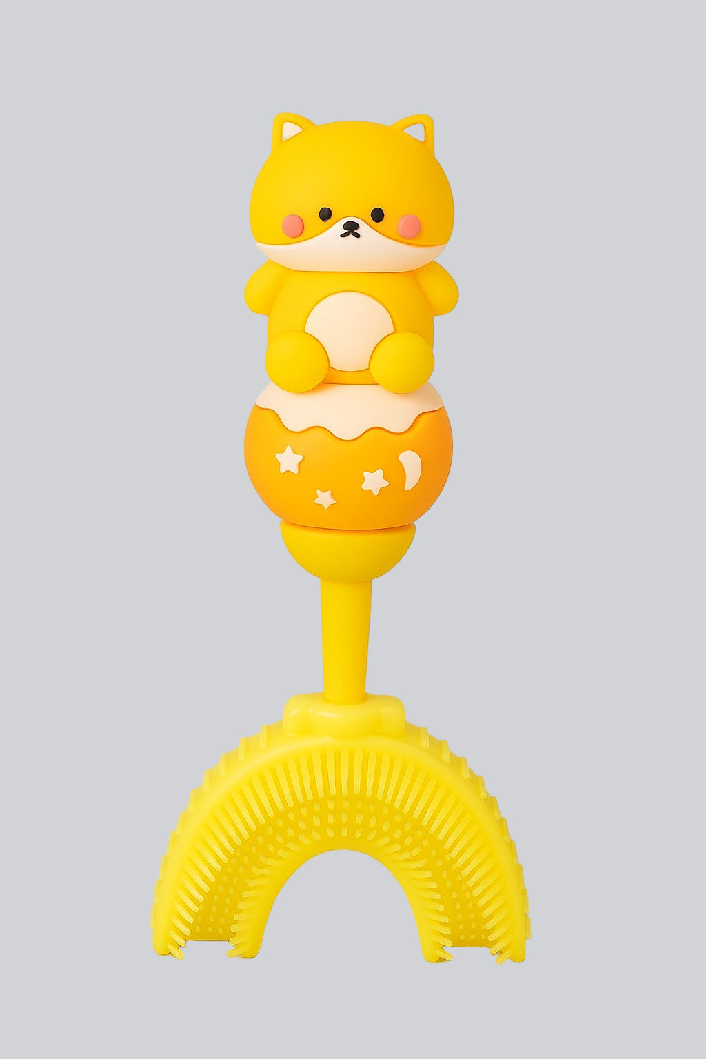 U-Shaped Toothbrush - Sunshine Teddy