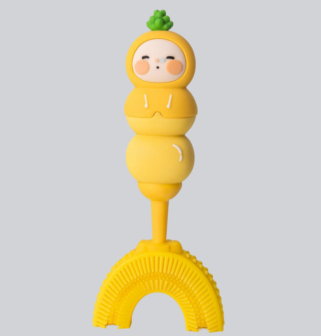 U-Shaped Toothbrush - Sunny Pineapple