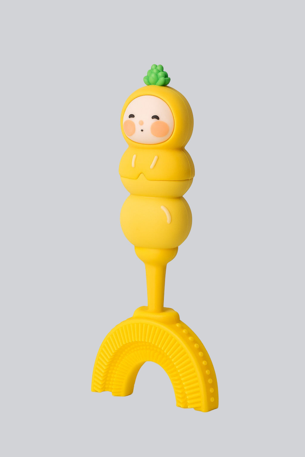 U-Shaped Toothbrush - Sunny Pineapple