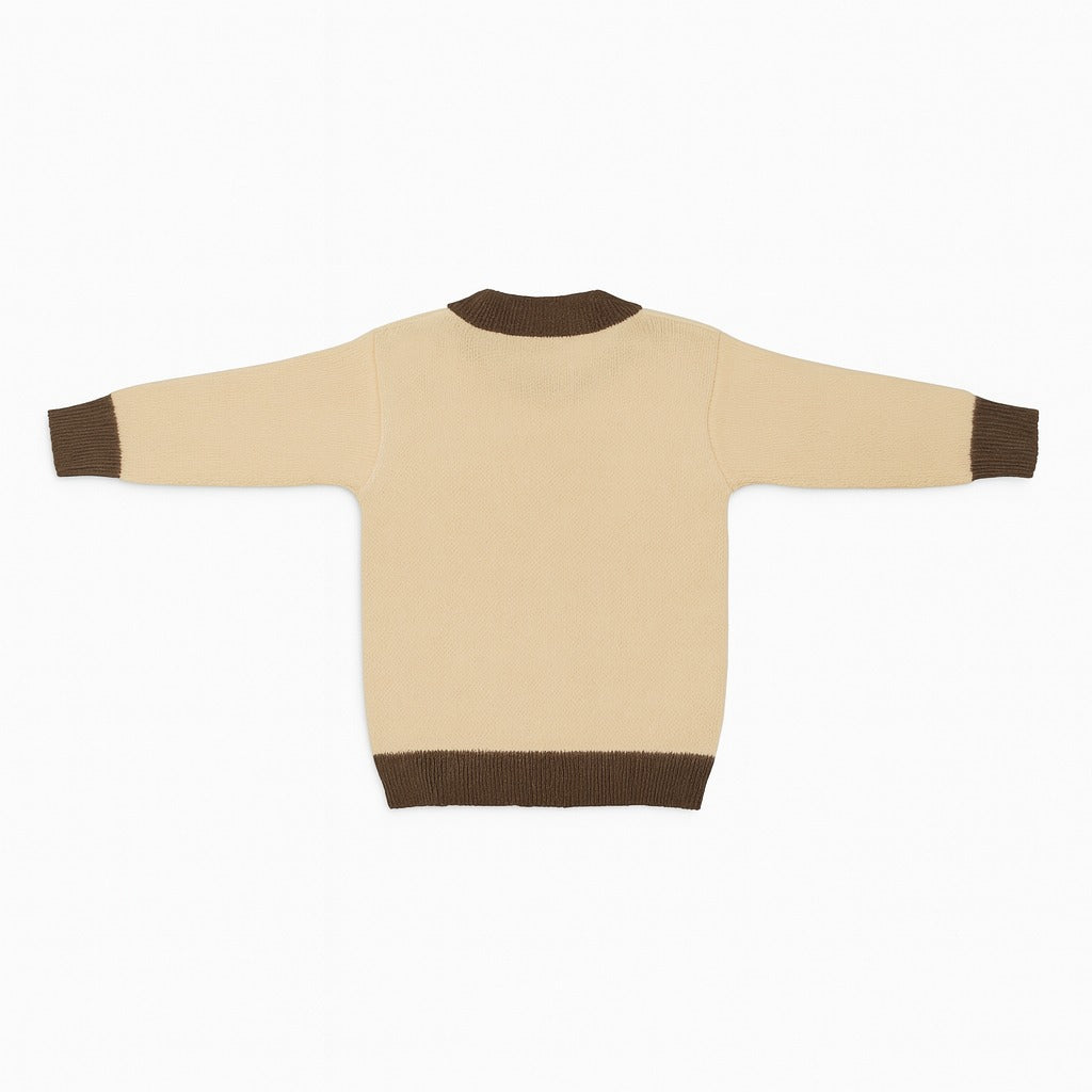 Knitted Baby Sweater  - Jurassic Joy