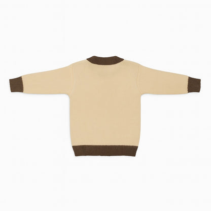 Knitted Baby Sweater  - Jurassic Joy