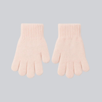 Baby Winter Finger Gloves - Shimmer Bow