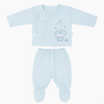 Newborn Essentials 7 pc Set - Aqua Mimi