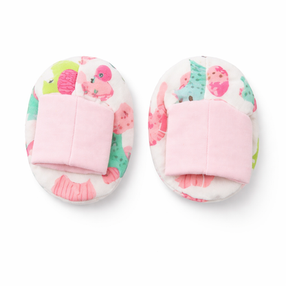 Baby Assorted Booties - Set of 1 Mix Print