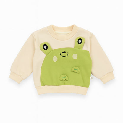 Winter Sweatshirt & Jogger Pants Co-ord Set - Froggo Chic