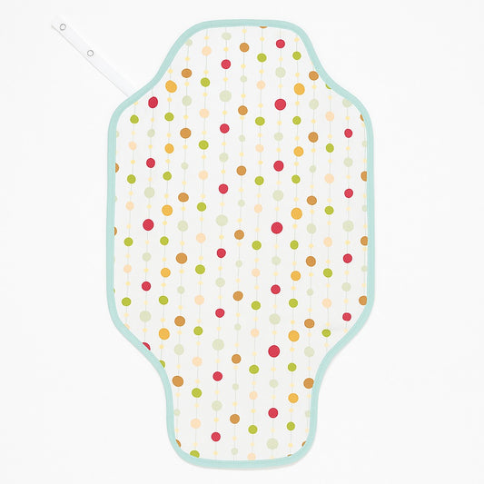Portable Diaper Changing Mat - Colourful Polka