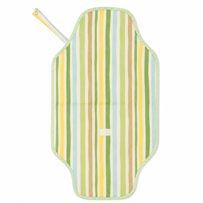 Portable Diaper Changing Mat - Pastel Striped