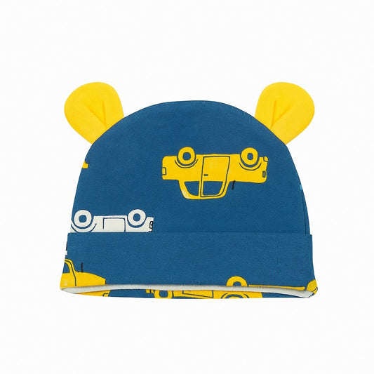 Beanie With Teddy Ears - Zoom Zoom