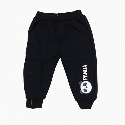 Winter Hoodie & Jogger Pants Co-ord Set - Midnight Panda