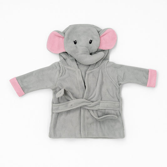 Baby Hooded Bathrobe - Trunky Funky