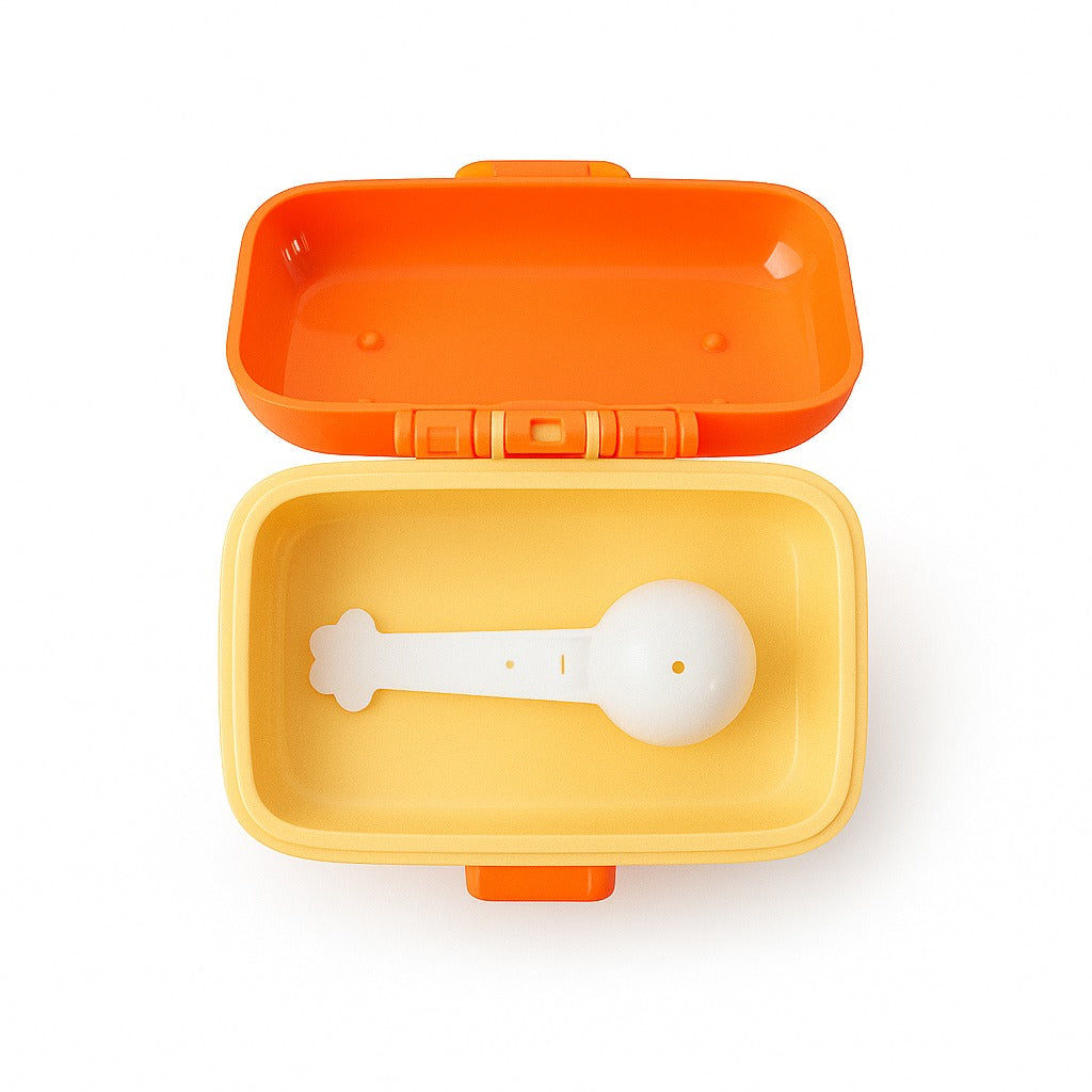 Milk Powder & Food Dispenser Container - Orange