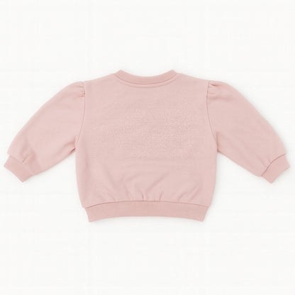Fleece Sweatshirt - Rosy Puff
