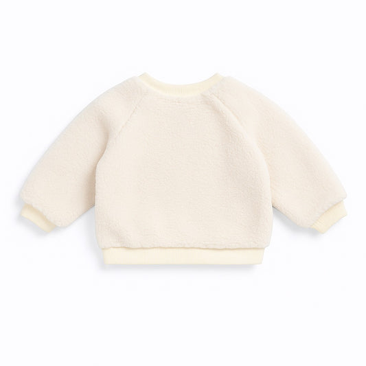 Faux Fur Sweatshirt - Mini Meow