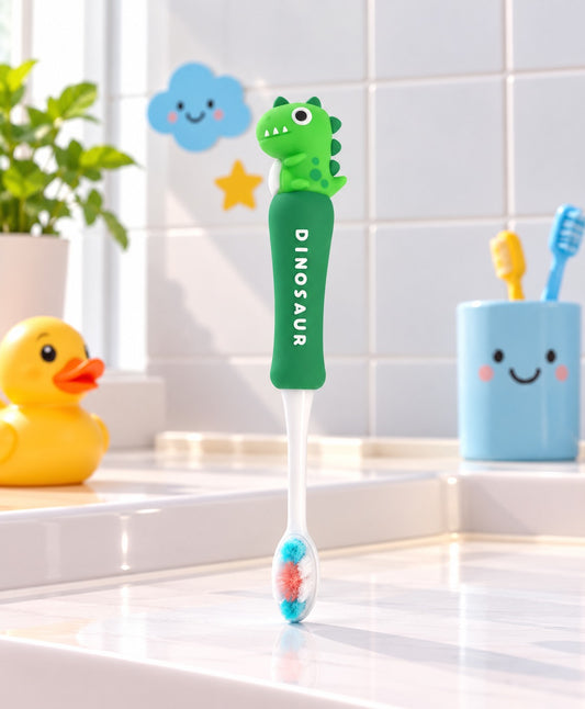 Kids Toothbrush - Forest Dino