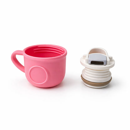 Stainless Steel Insulated Hot & Cold Sipper With Protective Cover 500ml - Pinky Hopster