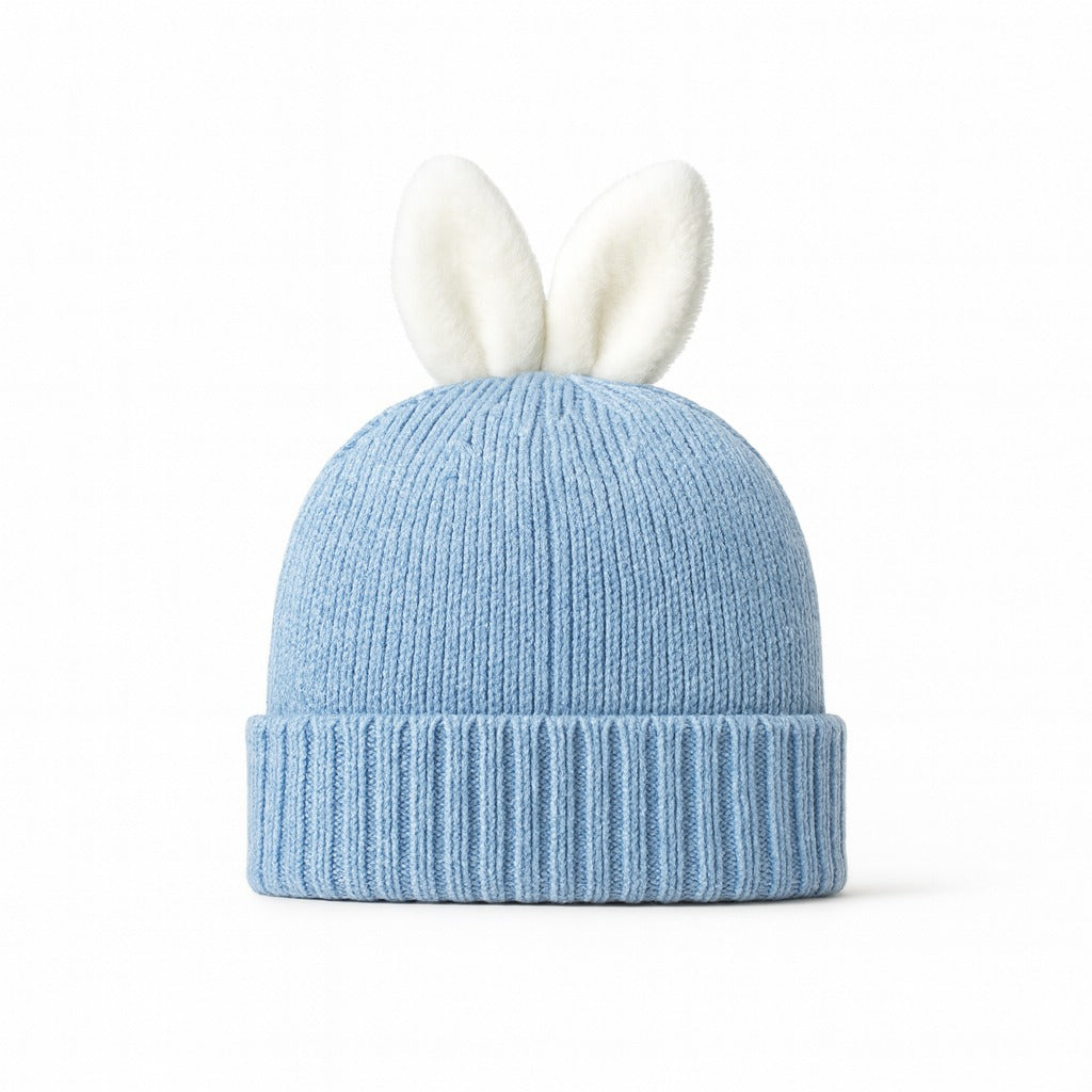 Woolen Bunny Beanie - Snowflake Hop