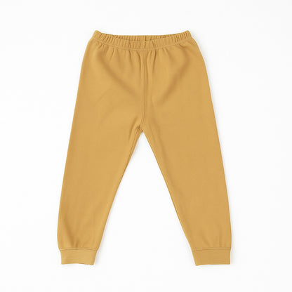 Full Sleeves Tshirt & Jogger Co-ord Set - Beige Sporty Bot