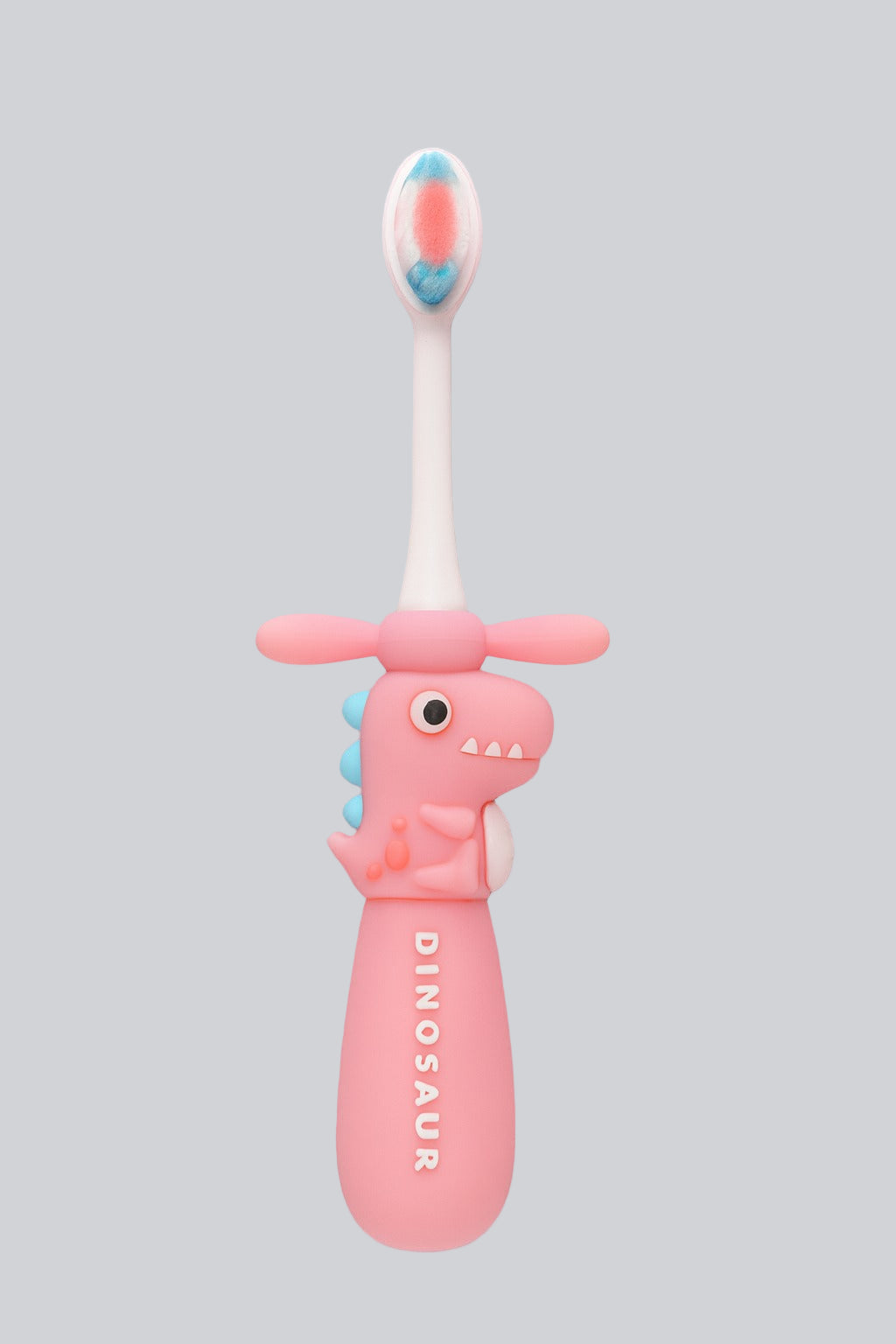 Kids Toothbrush - Pink Twisty Dino