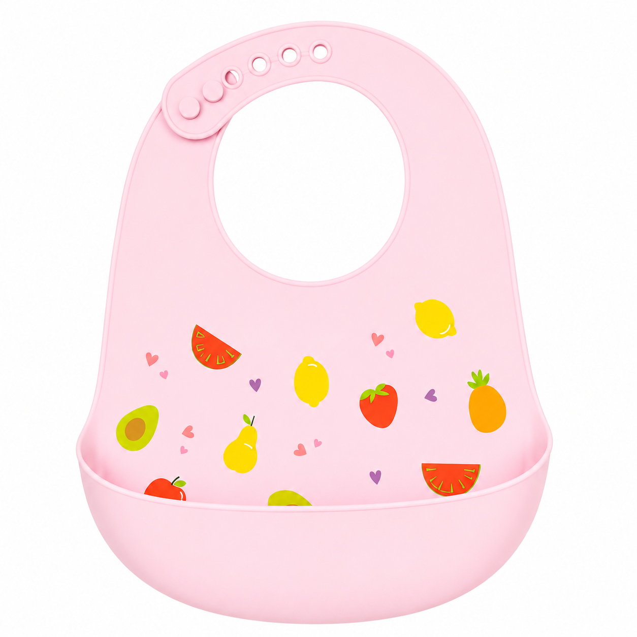 Silicone Feeding Bib - Fruity Fun