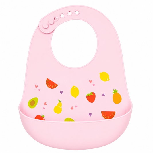Silicone Feeding Bib - Fruity Fun