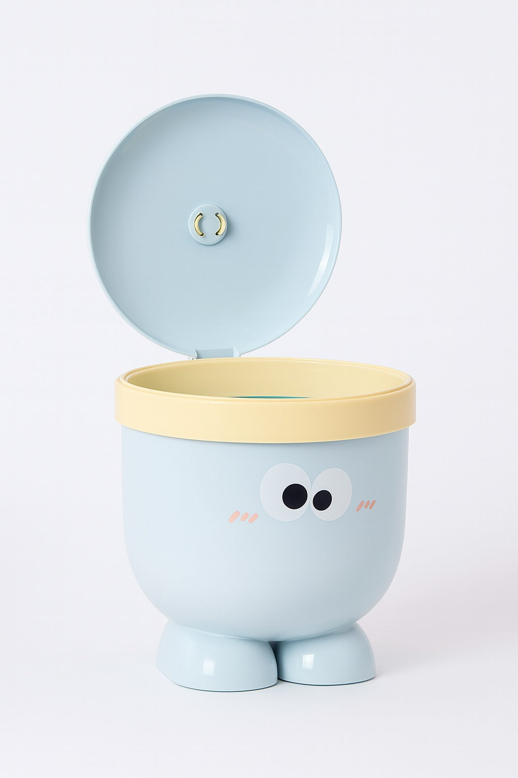 Dustbin - Blushy Buddy - Blue