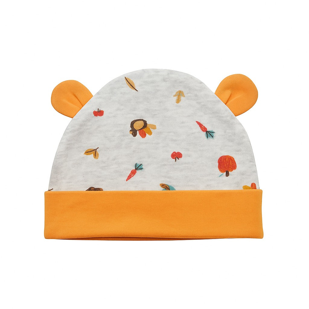 Beanie With Teddy Ears - Mini Farmer