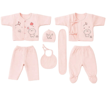 Newborn Essentials 7 pc Set - Blushy Mimi