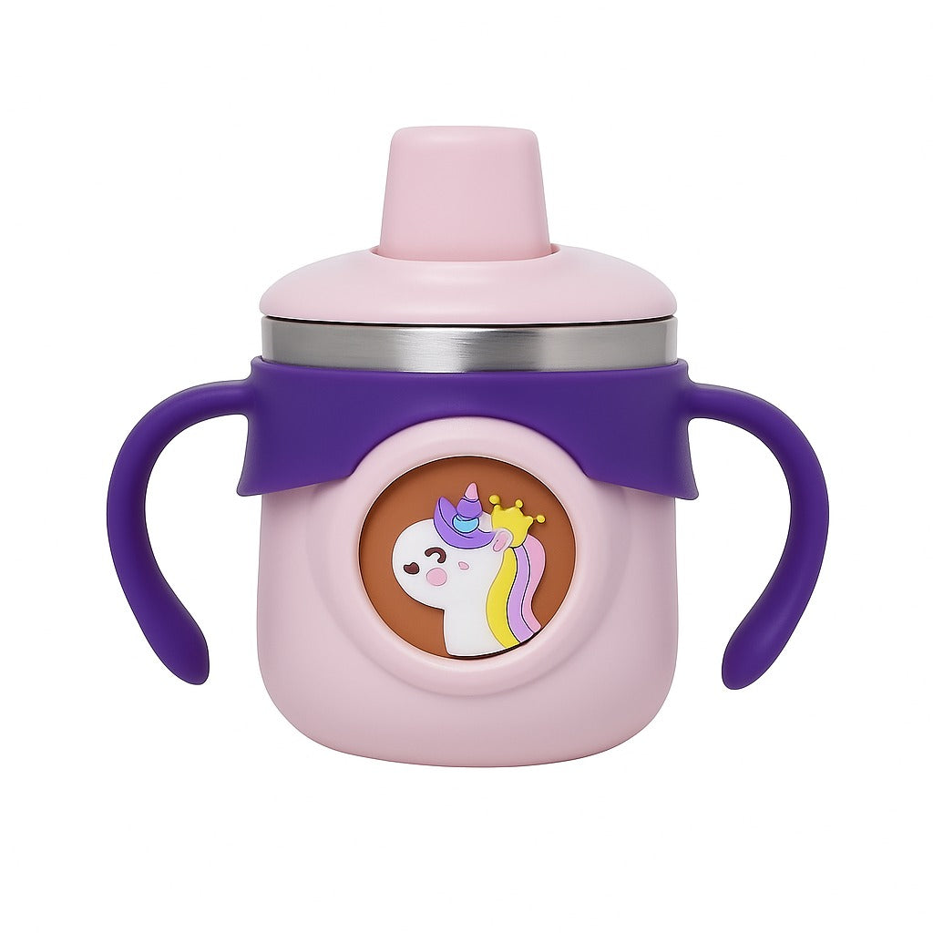 Steel Insulated Hot & Cold Sipper 260ml - Fairyland Unicorn