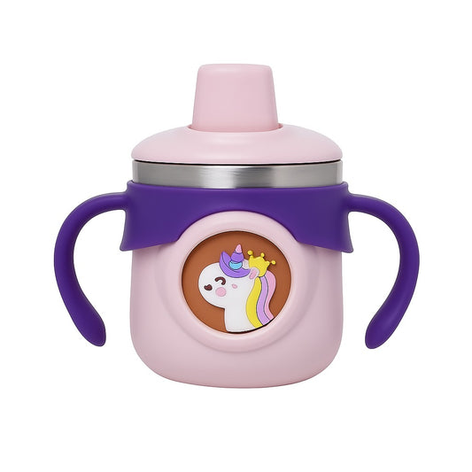 Steel Insulated Hot & Cold Sipper 260ml - Fairyland Unicorn
