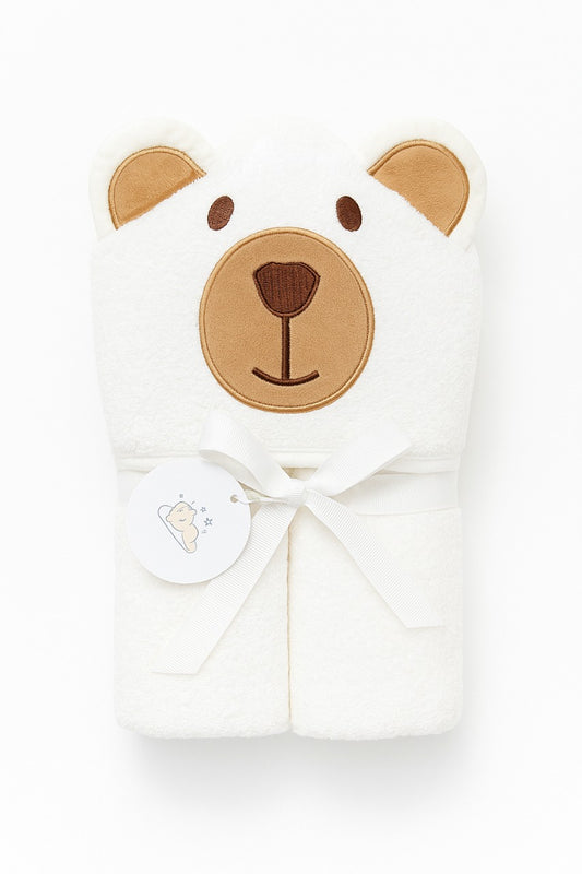 Baby Hooded Towel – Little Brown Bear