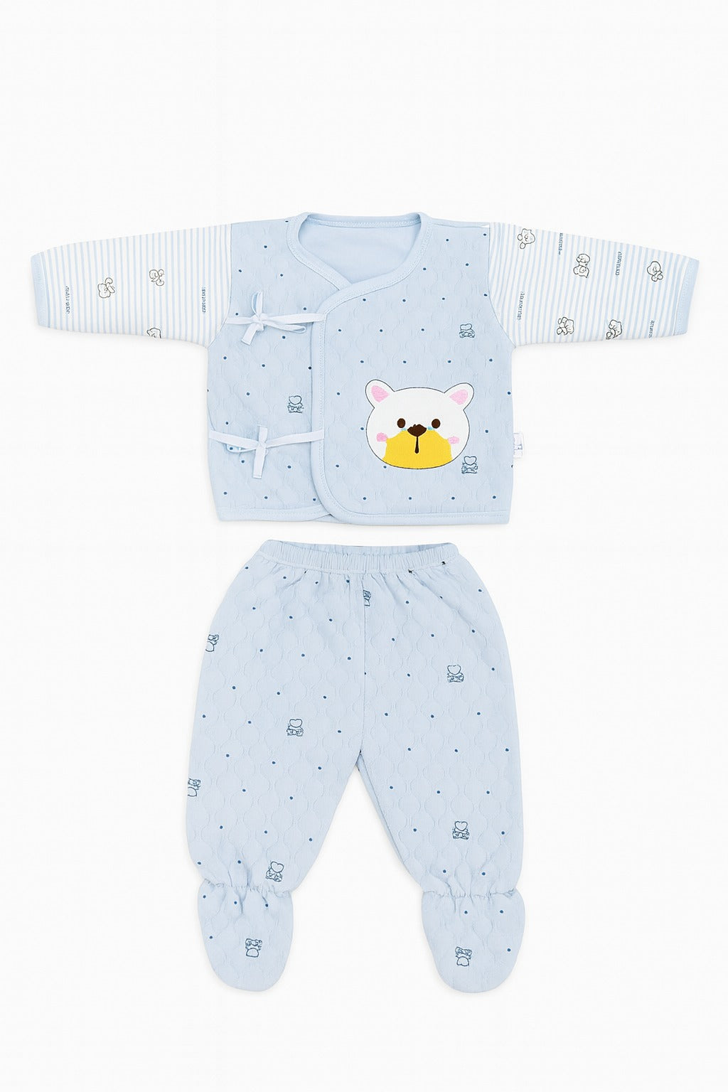 Newborn Essentials 7 pc Set - Blue Bunny