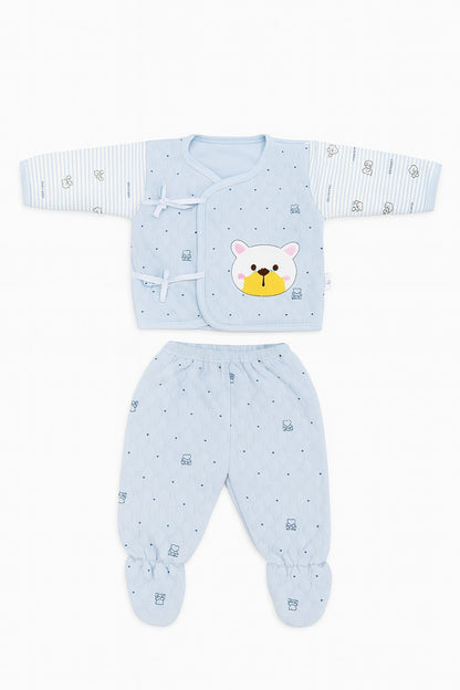 Newborn Essentials 7 pc Set - Blue Bunny