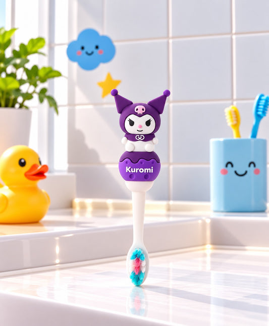 Toddler Toothbrush - Purple Kuromi