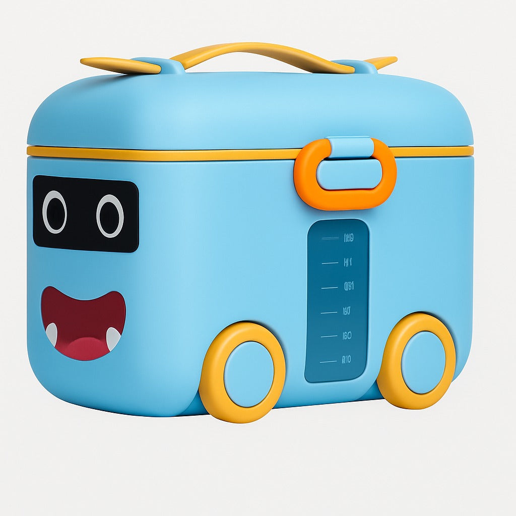 Milk Powder & Food Dispenser Container - Blue