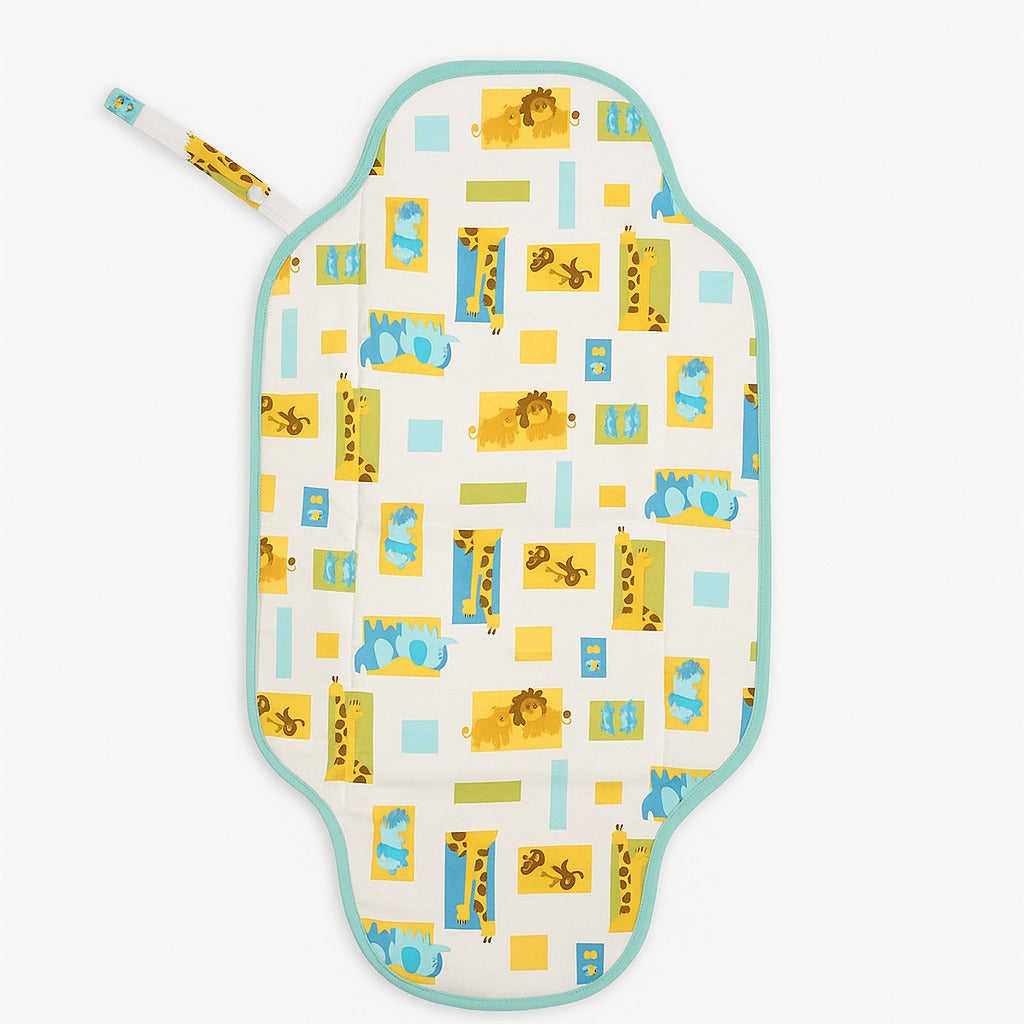 Portable Diaper Changing Mat - Animal Kingdom