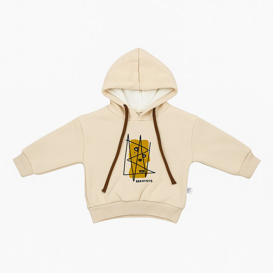 Full Sleeves Fleece Hoodie - Cookie Play