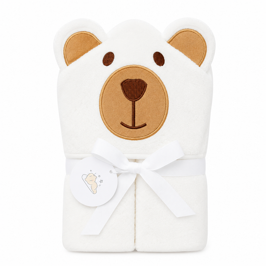Baby Hooded Towel – Little Brown Bear
