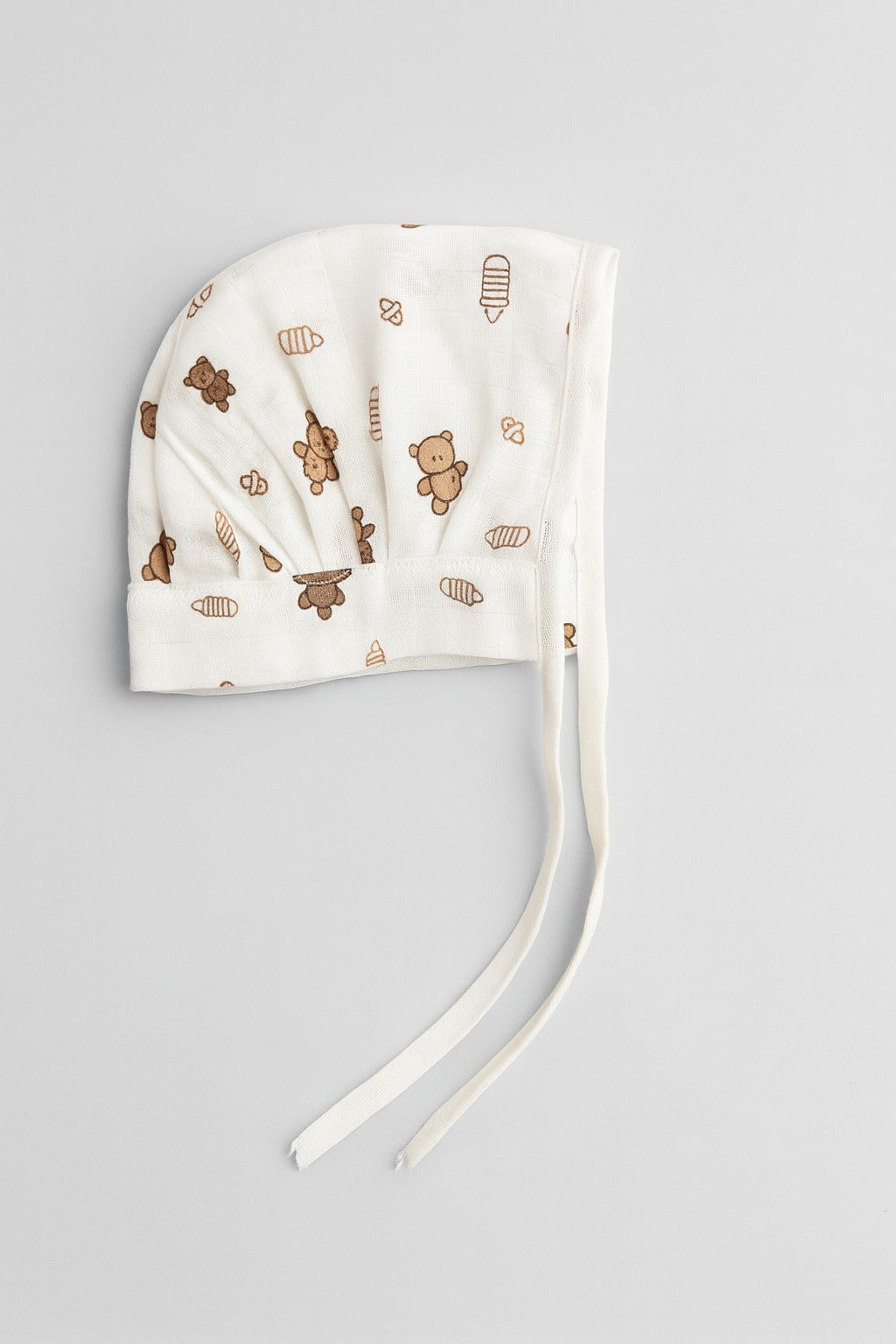 Muslin Dori Cap - Bear Snuggle