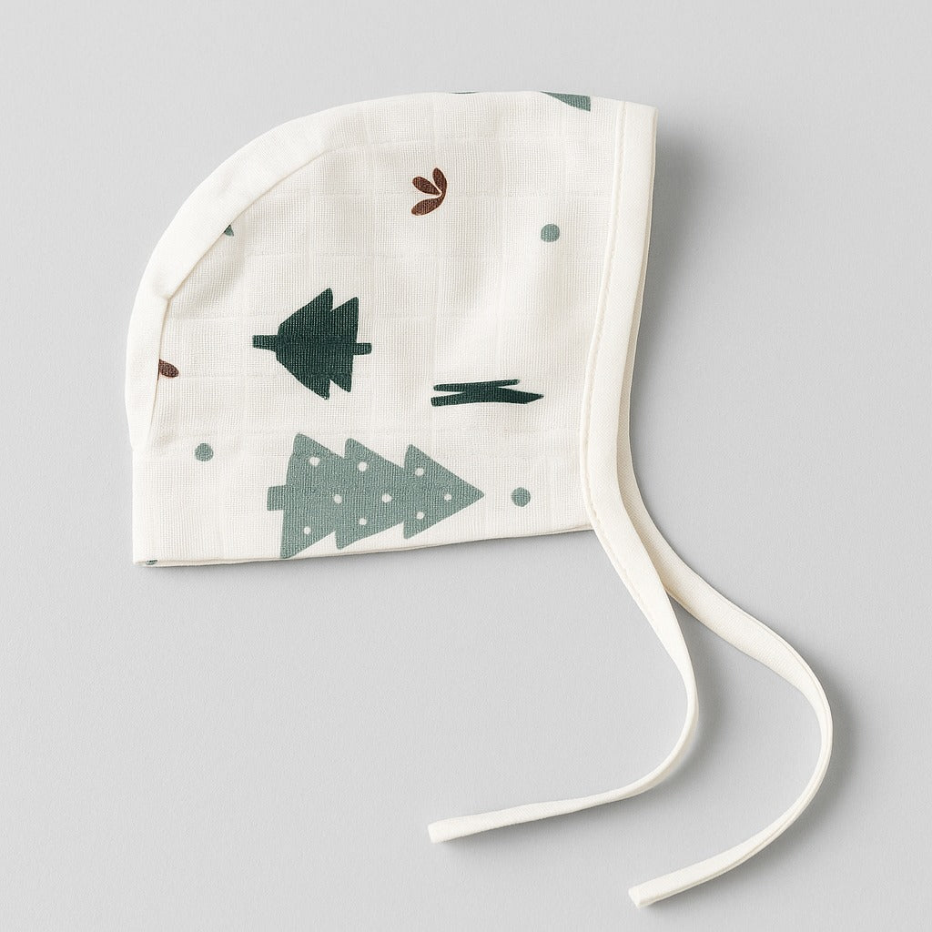 Muslin Dori Cap - Christmas Wonderland
