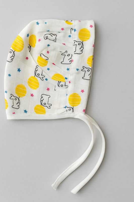 Muslin Dori Cap - Sunny Bunny
